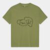 Heavyweight Cotton Unisex Garment Dyed T-Shirt Thumbnail